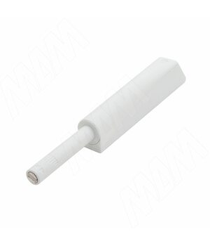 K-PUSH TECH усиленный толкатель накладной 37 мм с магнитом, белый