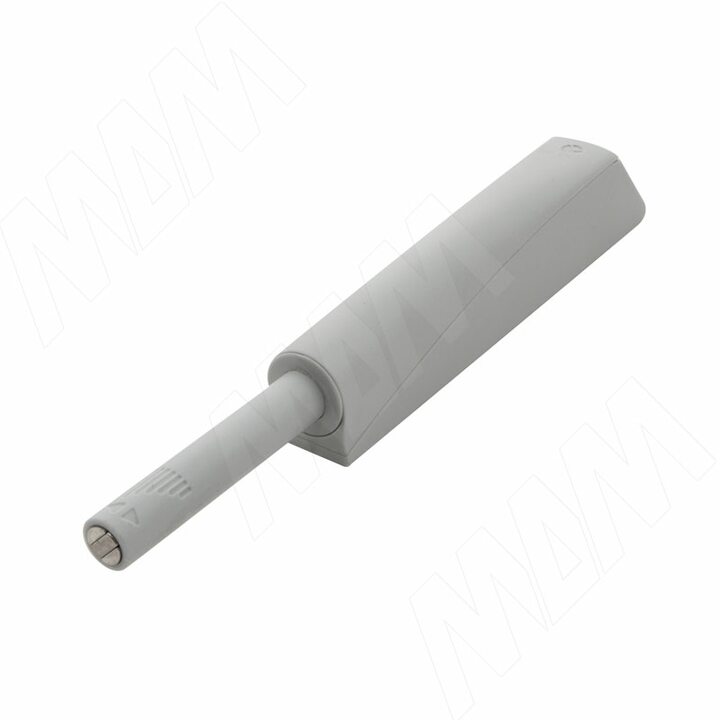 K-PUSH TECH толкатель накладной 37 мм с магнитом, серый