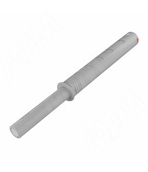 K-PUSH TECH усиленный 37 мм врезной с магнитом, серый