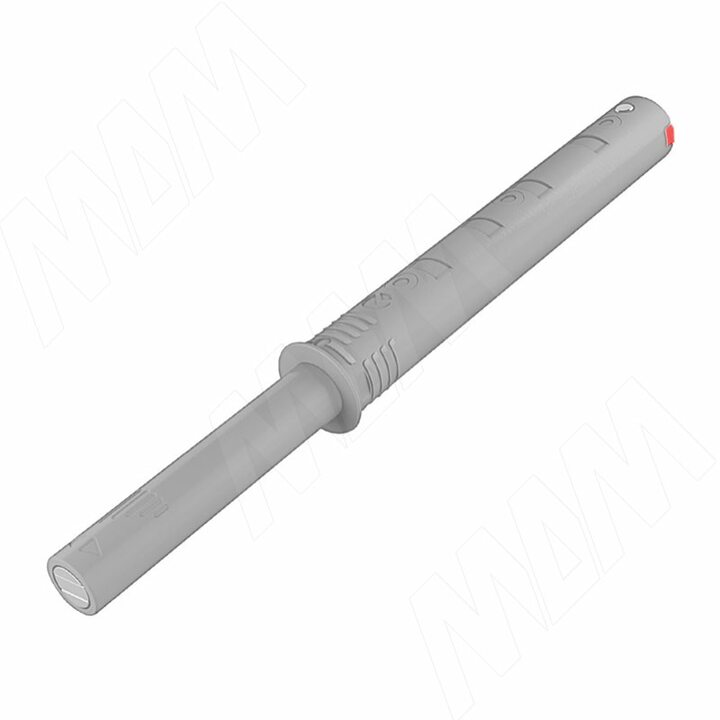 K-PUSH TECH усиленный 37 мм врезной с магнитом, серый