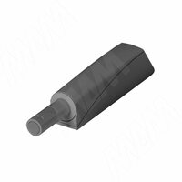 K-PUSH TECH толкатель накладной 20 мм с демпфером, антрацит