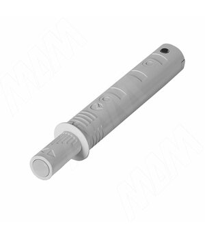 K-PUSH TECH 14 мм врезной с рез. демпфером, серый