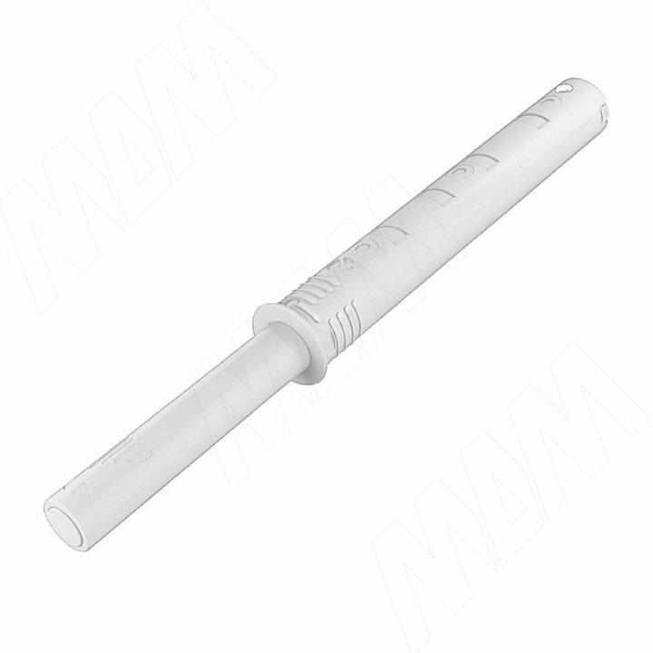 K-PUSH TECH 37 мм врезной с рез. демпфером, белый