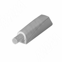 K-PUSH TECH толкатель накладной 14 мм с демпфером, серый
