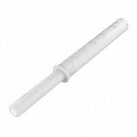 K-PUSH TECH 37 мм врезной с магнитом, белый