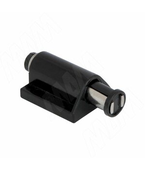 Магнитная защелка одинарная черная