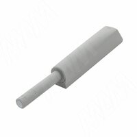 K-PUSH TECH толкатель накладной 37 мм с демпфером, серый