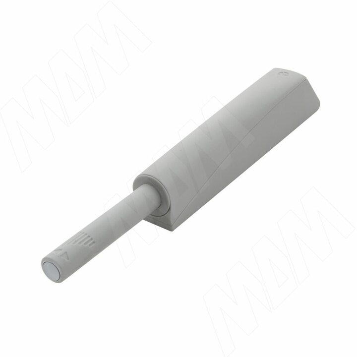 K-PUSH TECH толкатель накладной 37 мм с демпфером, серый