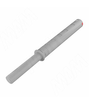 K-PUSH TECH усиленный 37 мм врезной с рез. демпфером, серый