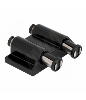 Магнитная защелка двойная черная