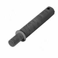 K-PUSH TECH 14 мм врезной с рез. демпфером, антрацит