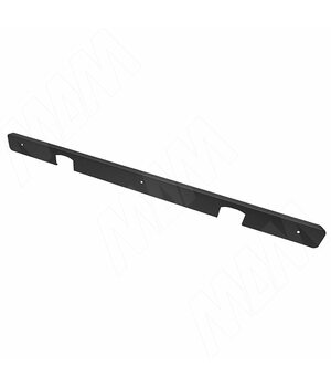 Планка для столешницы угловая, 38мм, черный