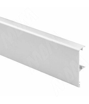 STANLUX Декоративная накладка для верхней направляющей, серебро, L-4000