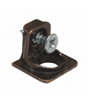 PK2 Опора полкодержателя с саморезом, бронза