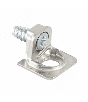 PK2 Опора полкодержателя с евровинтом, никель