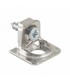 PK2 Опора полкодержателя с саморезом, никель