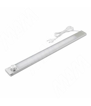 FULLY Светодиодный светильник с кнопочным выключателем, серебро, 220V, 600мм, с изменением цветовой температуры 3000-6500К, 8W