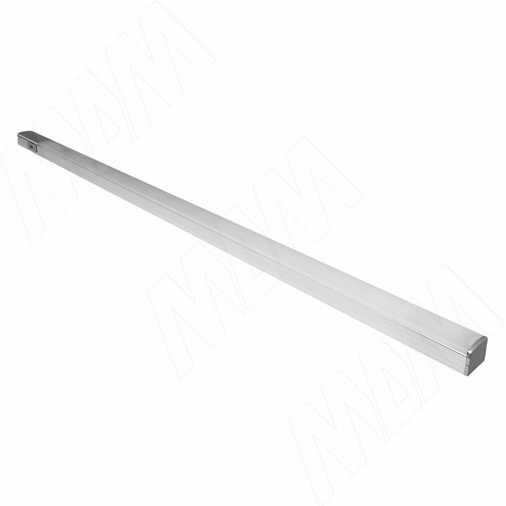 DRAWER Светодиодный светильник для подсветки ящиков с ИК-выключателем (IR), серебро, 12V, 862мм, нейтральный белый 4500К, 5W