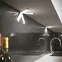 X-SIGN Светодиодный угловой светильник с сенсорным выключателем, белый/ нерж. cталь, 24V, нейтральный белый 4000К, 10W
