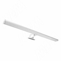 BATH Светодиодный светильник для верхней подсветки, хром, 220V, IP44, 600 мм, нейтральный белый 4000K, 12W
