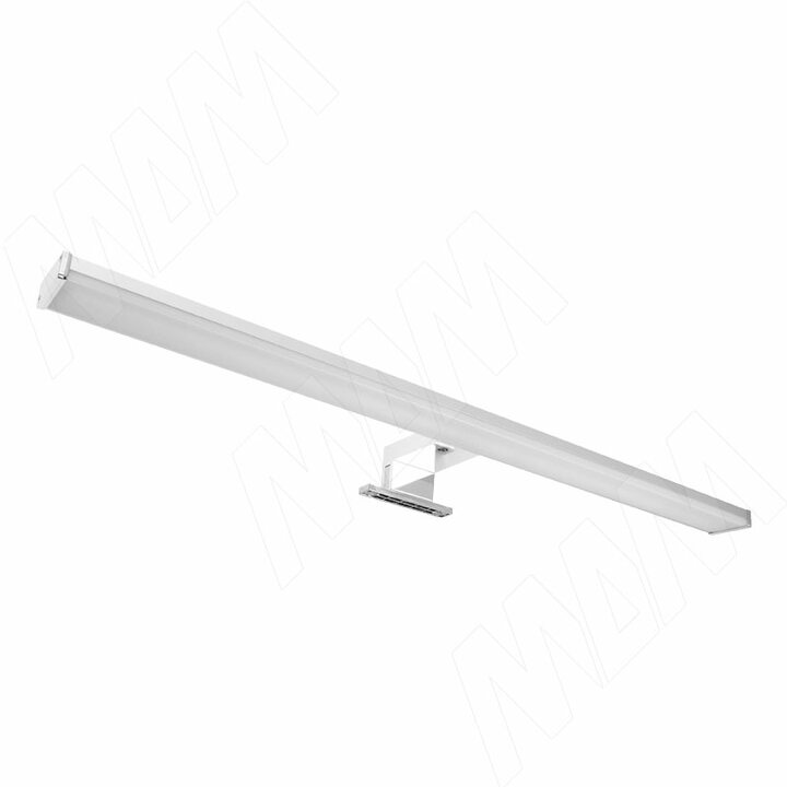 BATH Светодиодный светильник для верхней подсветки, хром, 220V, IP44, 600 мм, нейтральный белый 4000K, 12W