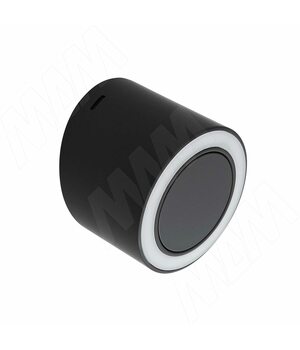 UNIKA Светильник круглый, черный, 24V, теплый и нейтральный белый 2700-4000К, 4,5W