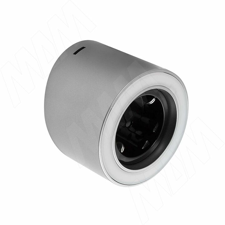 TONDY Светильник круглый, 1 розетка, стальной, 24V, нейтральный белый 3900К, 4,5W