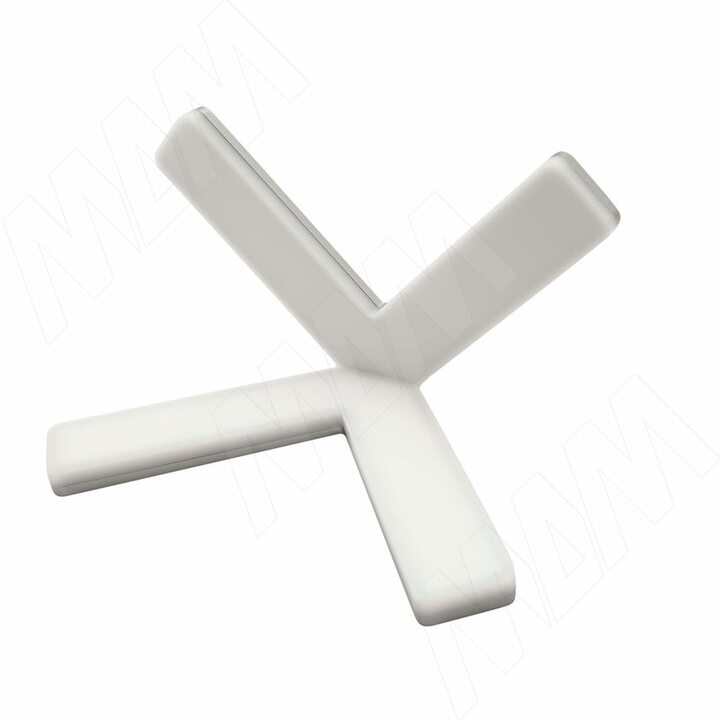 X-SIGN Светодиодный угловой светильник, белый/ нерж. сталь, 24V, нейтральный белый 4000К, 10W