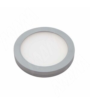 VEGA Светодиодный светильник точечный, круглый, графит, 12V, нейтральный белый 4500К, 2,2W