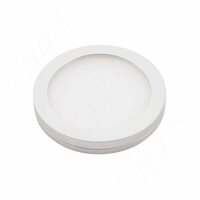 VEGA Светодиодный светильник точечный, круглый, серебро, 12V, нейтральный белый 4500К, 2,2W