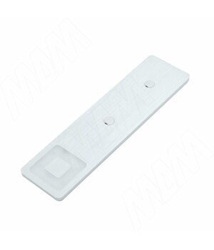 QUADRUM Светодиодный светильник, 190x50 мм, серебро, 12V, нейтральный белый 4000К, 2,4W