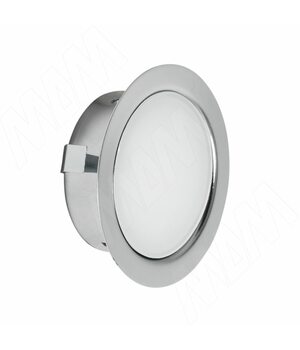 SOLO Светодиодный светильник точечный врезной, хром, 12V, нейтральный белый 4000К, 4W