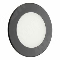 ATOM Точечный светильник круглый, черный, 24V, нейтральный белый 4000К, 3W