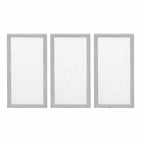 TITANx3 Комплект светильников с блоком питания, нерж.сталь, 12V, 201мм, нейтральный белый 4000К, 6W