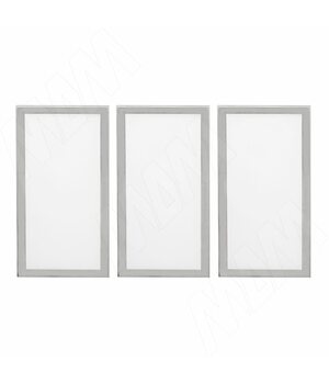 TITANx3 Комплект светильников с блоком питания, нерж.сталь, 12V, 201мм, нейтральный белый 4000К, 6W