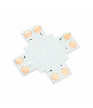 STRIP Коннектор для ленты 8 мм, X-образный, IP20