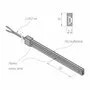 LUX, FLEX лента светодиодная 2835/120, 24V, 5 м, гибкая, основание 4 мм, CRI 90, нейтральный белый 4000К, IP65, 6W/1м