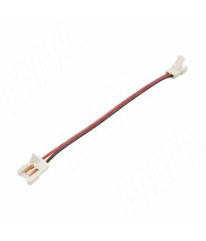 SLIM Коннектор для ленты 8 мм, провод 150 мм, IP20