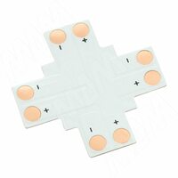 STRIP Коннектор для ленты 10 мм, X-образный, IP20