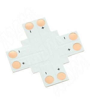 STRIP Коннектор для ленты 10 мм, X-образный, IP20