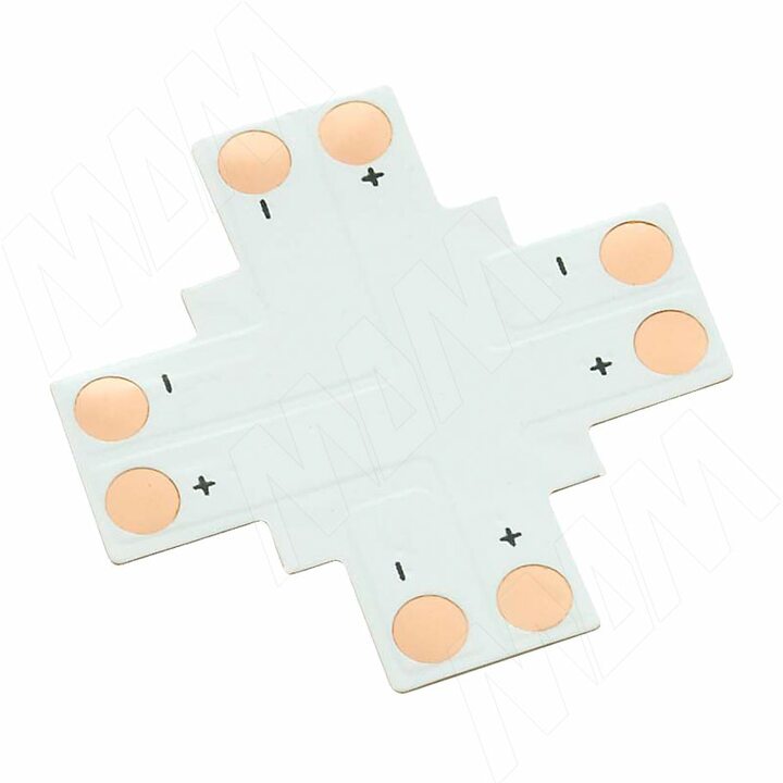 STRIP Коннектор для ленты 10 мм, X-образный, IP20