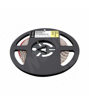 LUX, SLIM лента светодиодная 2835/120, 12V, 5 м, основание 5 мм, CRI 90, нейтральный белый 4000К, IP20, 7W/1м