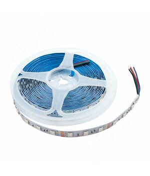 Лента светодиодная 5050/60, 12V, 5 м, RGB, IP20, 14.4W/1м