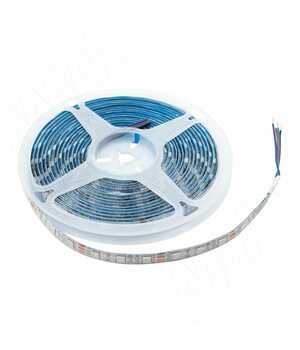Лента светодиодная 5050/60, 12V, 5 м, RGB, IP65, 14.4W/1м