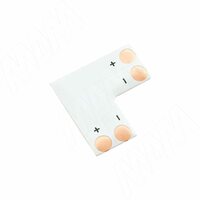 STRIP Коннектор для ленты 8 мм, L-образный, IP20