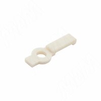 FIX Крепление под саморез, для ленты 8 мм, IP20, белый