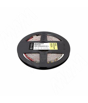 LUX лента светодиодная 2835/120, 24V, 5 м, CRI 90, нейтральный белый 4000К, IP20, 9.6W/1м