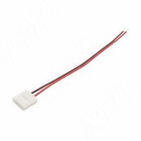 STANDART Коннектор для ленты 10 мм, к блоку питания, провод 150 мм, IP20