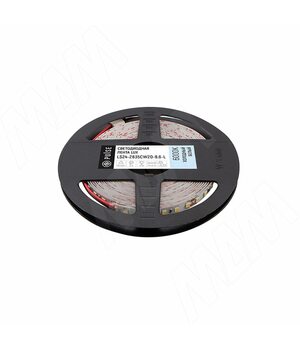 LUX лента светодиодная 2835/120, 24V, 5 м, CRI 90, холодный белый 6000К, IP20, 9.6W/1м