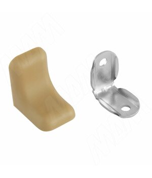 WINK Уголок мебельный с пластиковой накладкой 26х26х20 мм, ольха